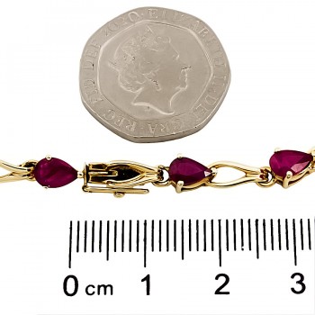 9ct gold Ruby Bracelet